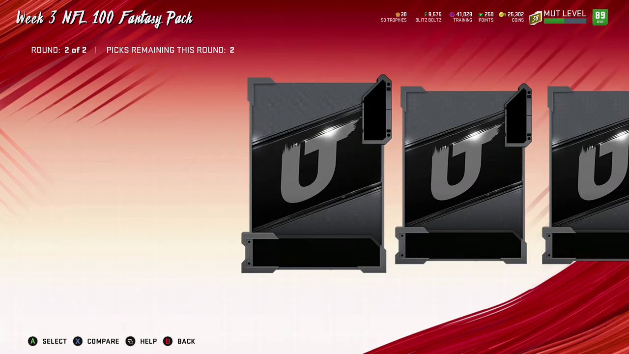 (NFL100) pack openings 2
