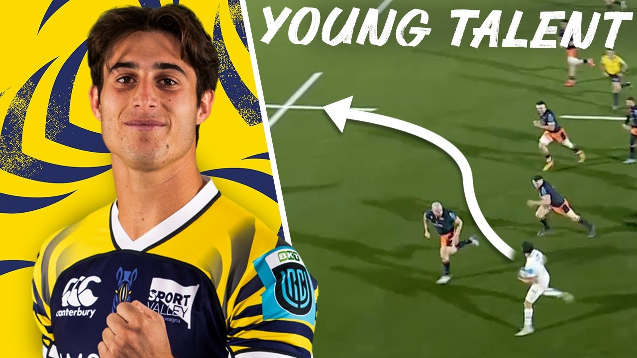 Simone Gesi - Zebre's top try scorer at only 22 🤯 | Best URC Moments