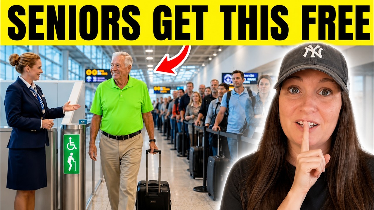 Flying Over 60? Airlines Will Quietly Give You These 13 Free Benefits