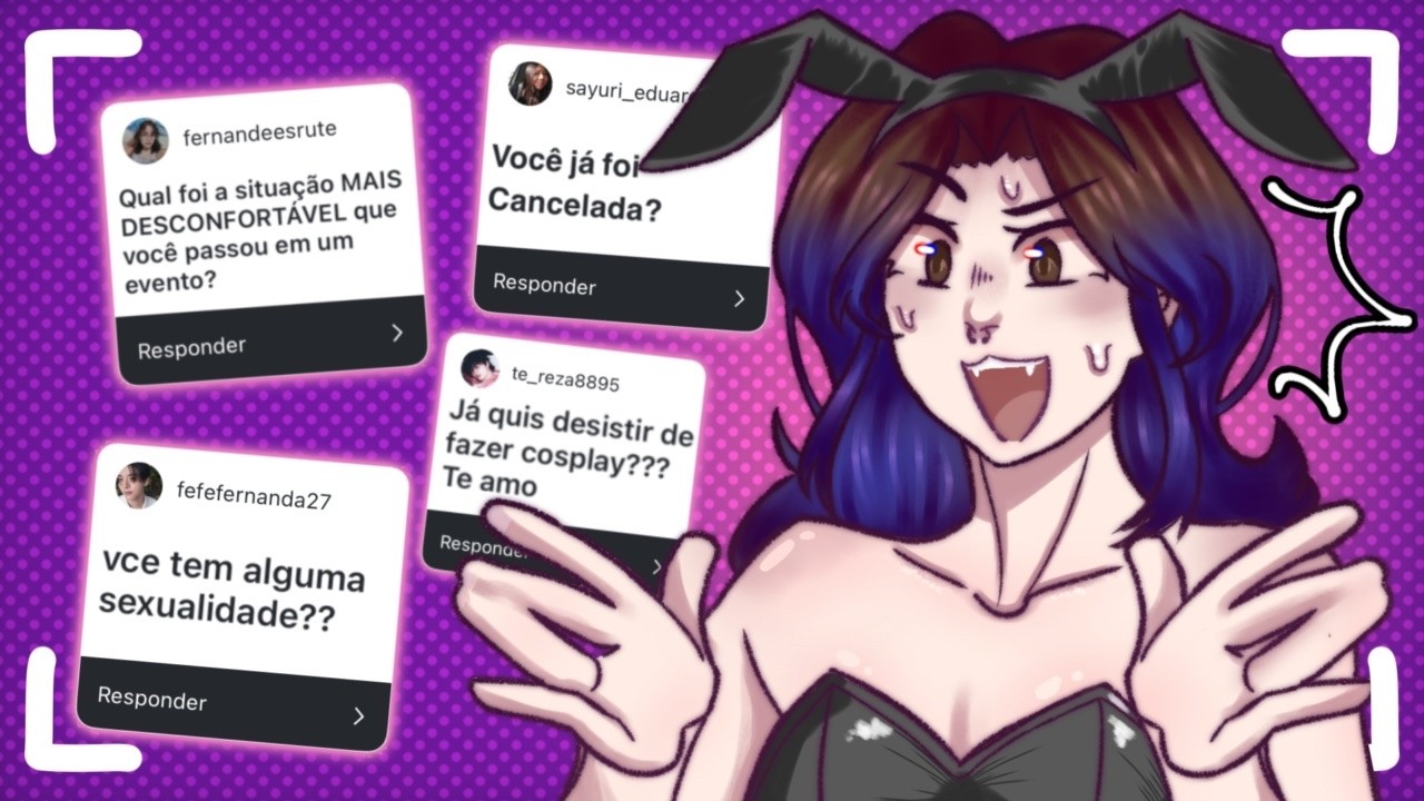 JÁ USEI COSPLAY DE BUNNY EM PÚBLICO?! | Respondendo perguntas #1