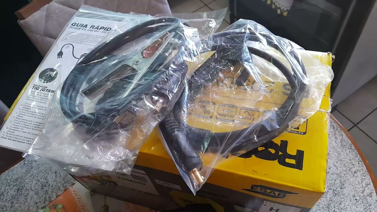 Inversora de solda esab rogue lhn  205i DV
