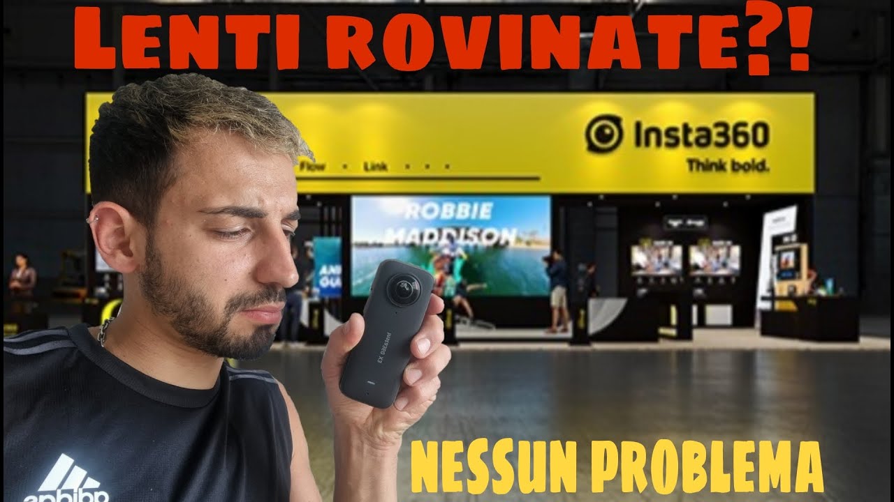 Ho cambiato le lenti alla mia Insta360 X3