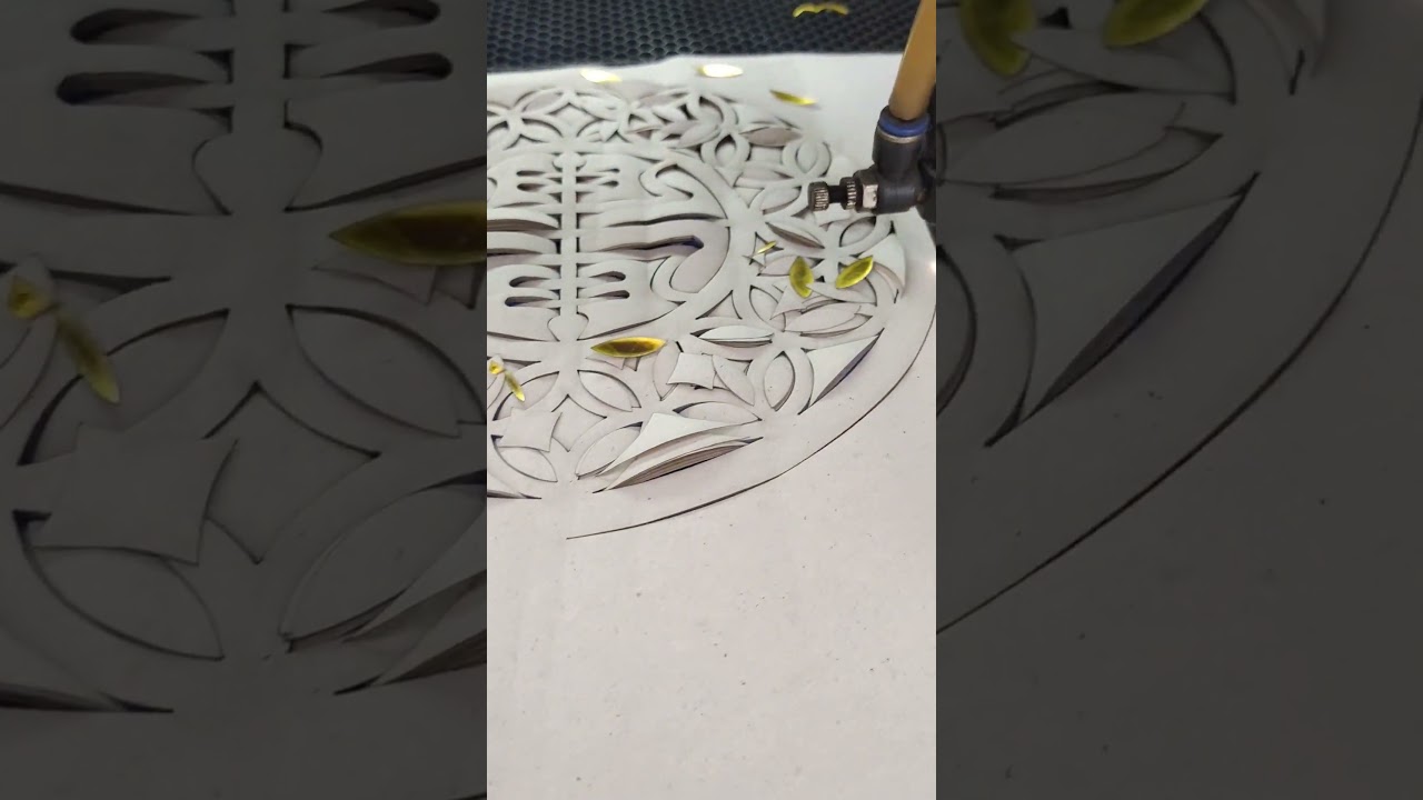 80 Watt CO2 Laser Machine to Cut & Engrave Paper with CNC Laser Cutter