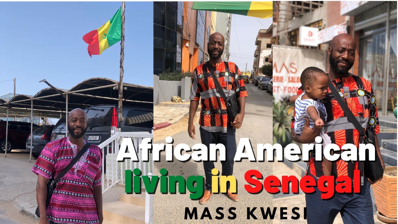 African American living in Senegal  #kwesiboyd #gambia