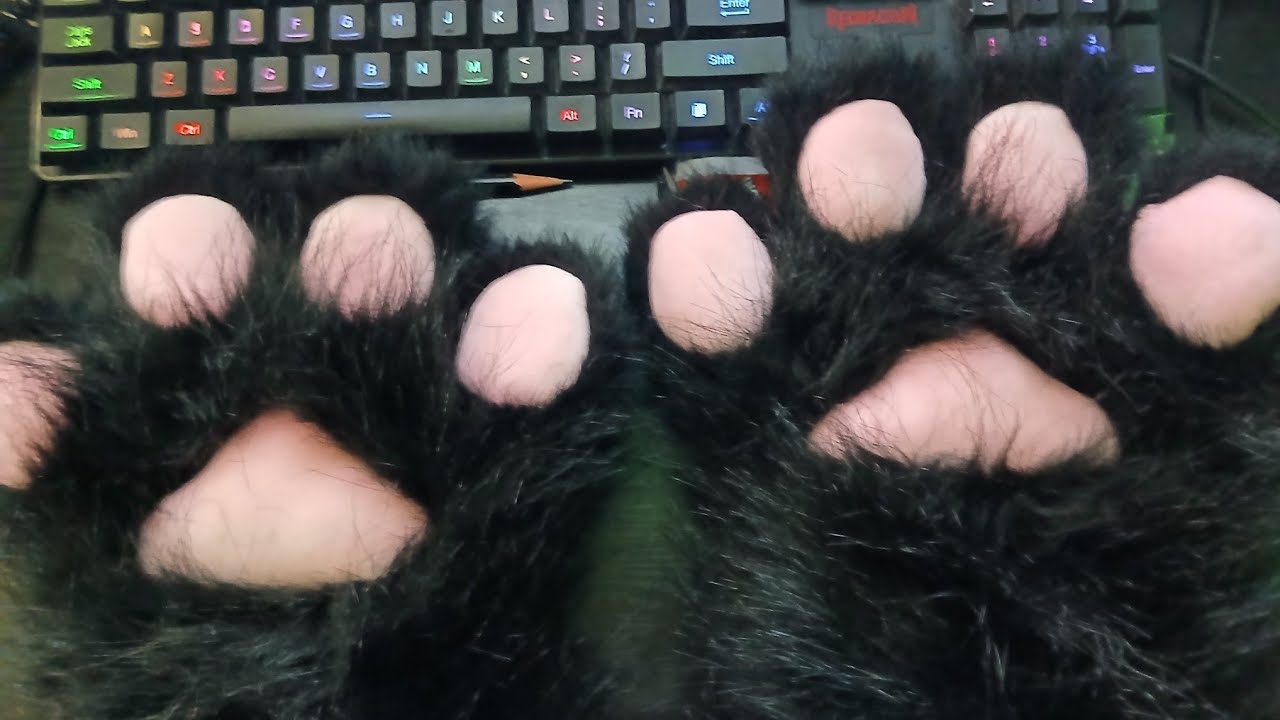 Gloves test with mouse and keyboard!!
