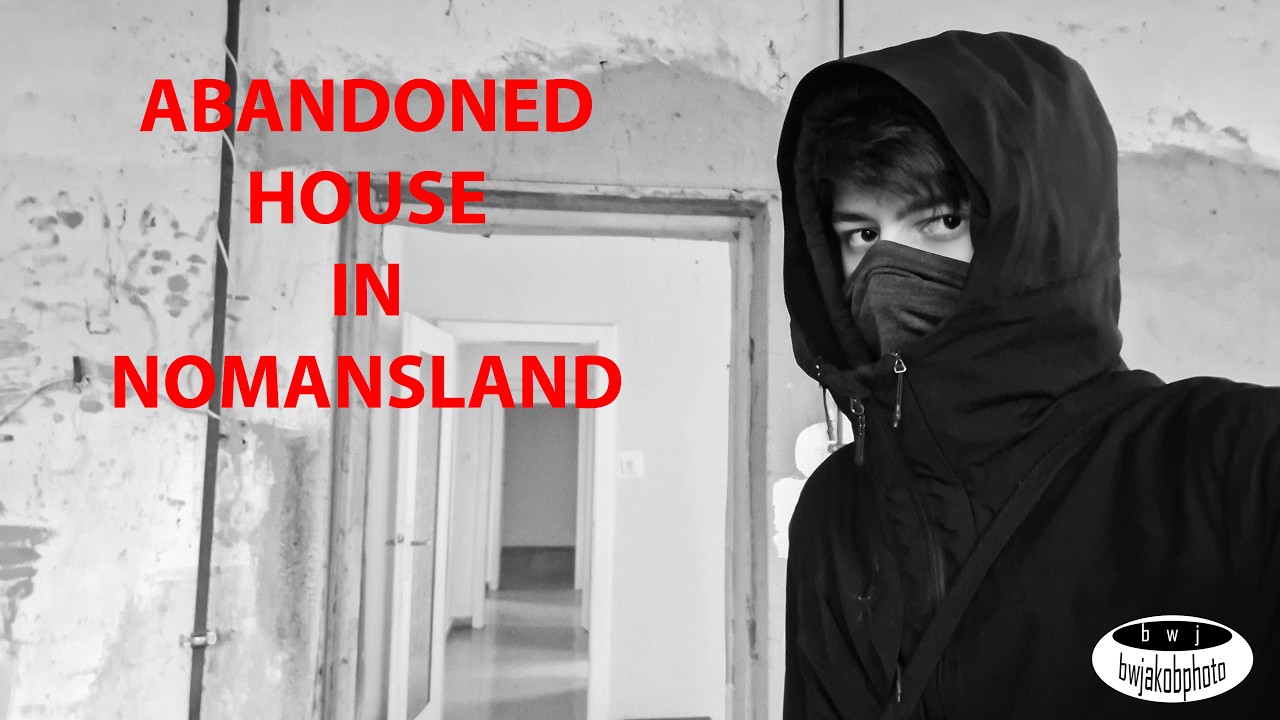 exploring an abandoned house in the middle of nowhere