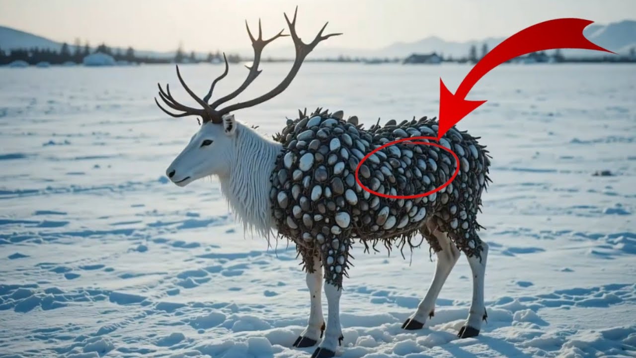 Reindeer Infested with Barnacles Gets Lifesaving Rescue by Rescue Team