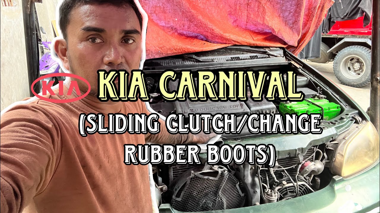 KIA CARNIVAL SLIDING CLUTCH PALIT RUBBER BOOTS