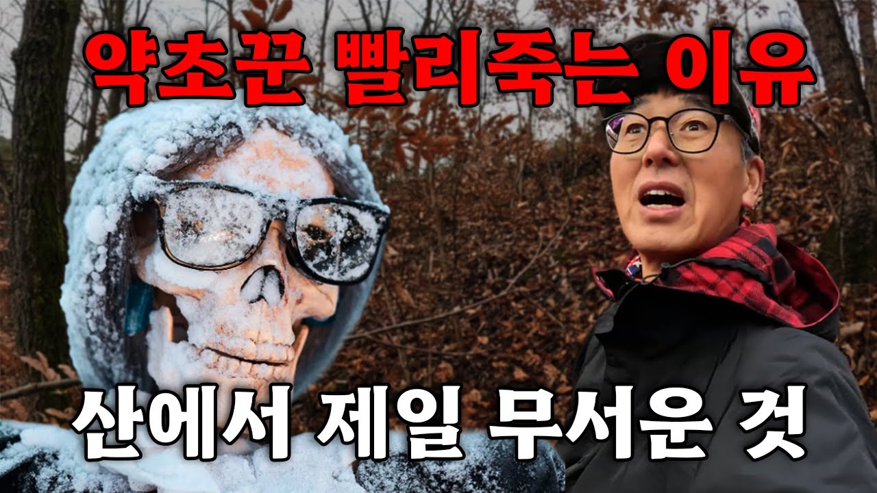 약초꾼이 빨리 죽는 이유 ? 산에서 제일 무서운 것은 !