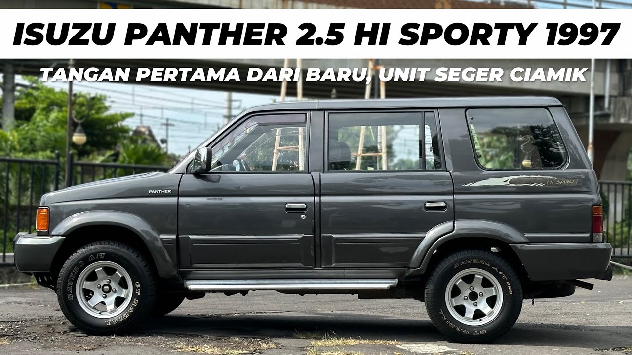ISUZU PANTHER 2.5 HI SPORTY MANUAL 1997 (Ciamik, Sueger, Tangan Pertama Dari Baru)