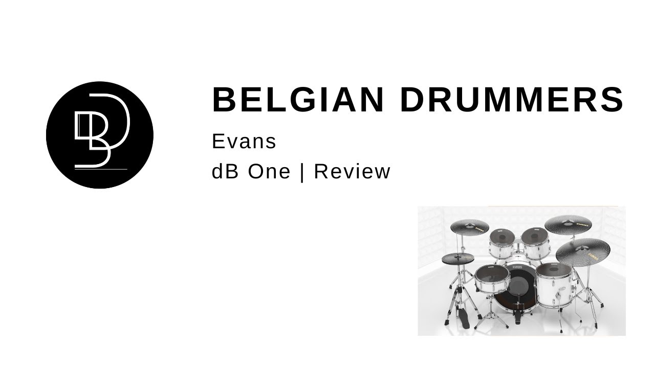How do you practice drums without annoying your neighbors? (EVANS dB ONE)