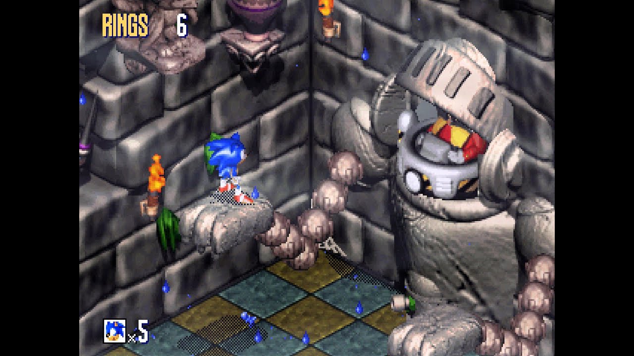 Sonic 3D: Flickies' Island/Sonic 3D Blast (Saturn) [Part 2: Rusty Ruin]