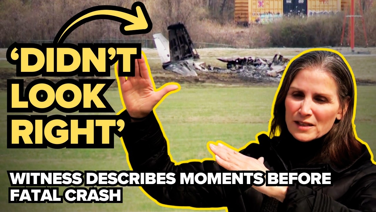 Witness describes fatal plane crash at Spirit of St. Louis Airport