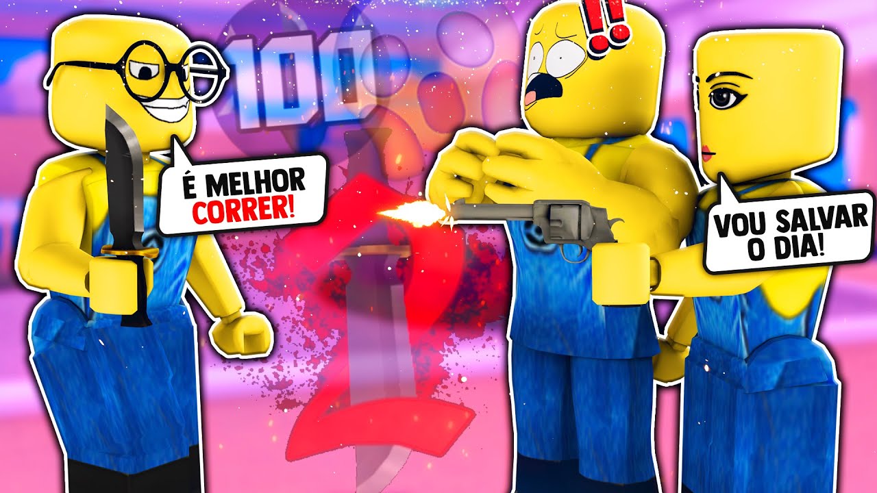 VIRAMOS OS MINIONS NO MM2! [ROBLOX]