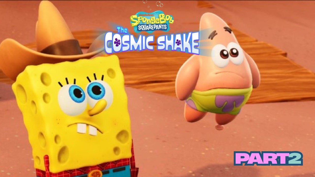 SpongeBob SquarePants: The Cosmic Shake Gameplay Walkthrough Part 2 - Find Mrs. Puff