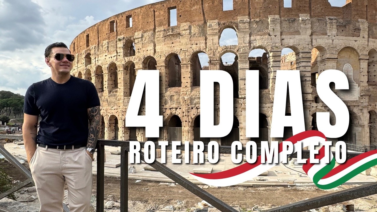 Roma Itália: Roteiro de 4 dias, o que fazer onde comer Com Preço