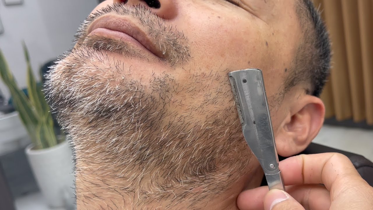 ASMR 🦆 FOR A GOOD SLEEP | SHAVING BEARDS AND DEAD SKIN FOR MAN | SHAVING ASMR EP597
