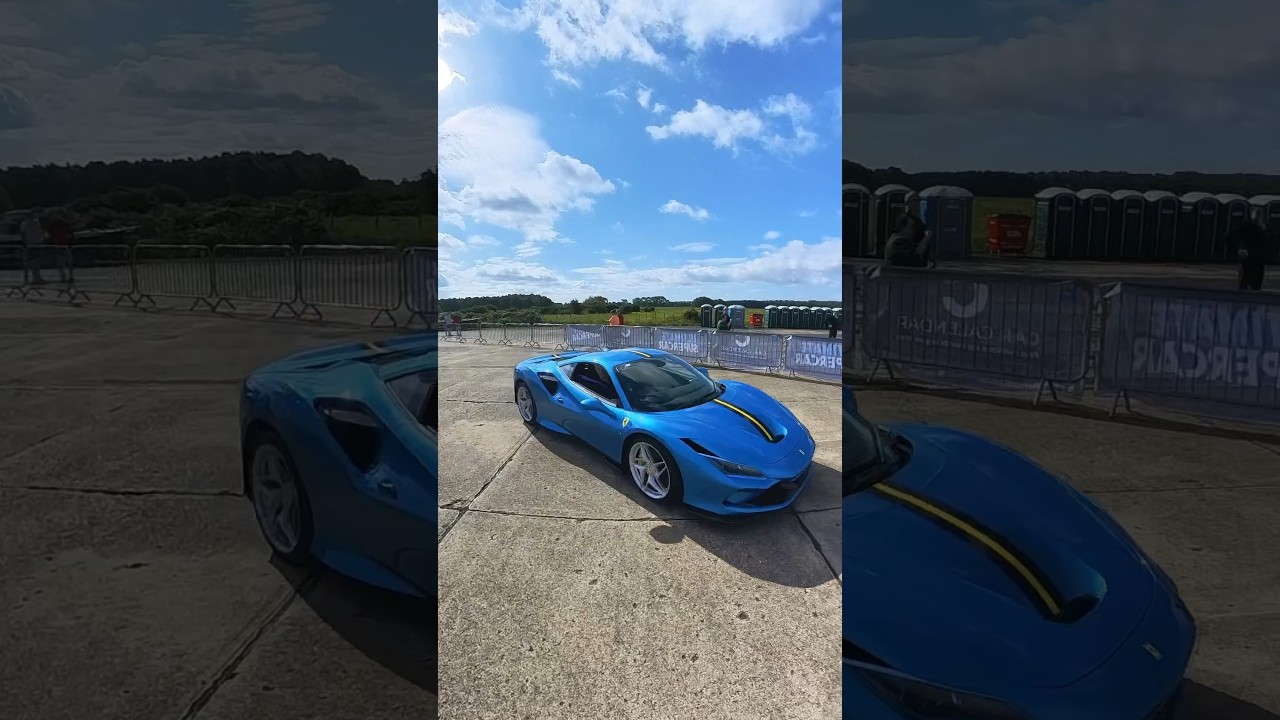 Ferrari f8 Supercar rolling in at Ultimate Supercars. #supercar #car #engine #exhaust #supercars