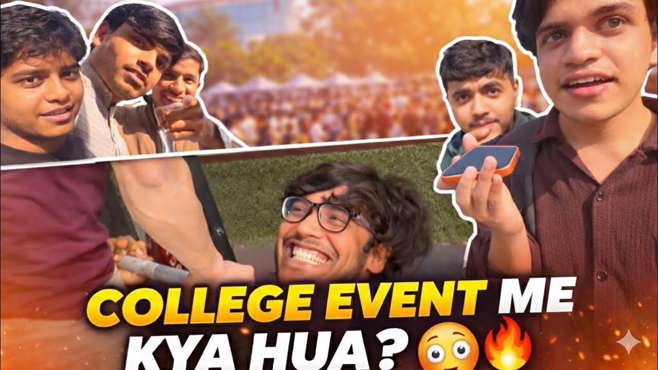College Event Me Kya Hua?😣🔥 | Full Masti Vlog