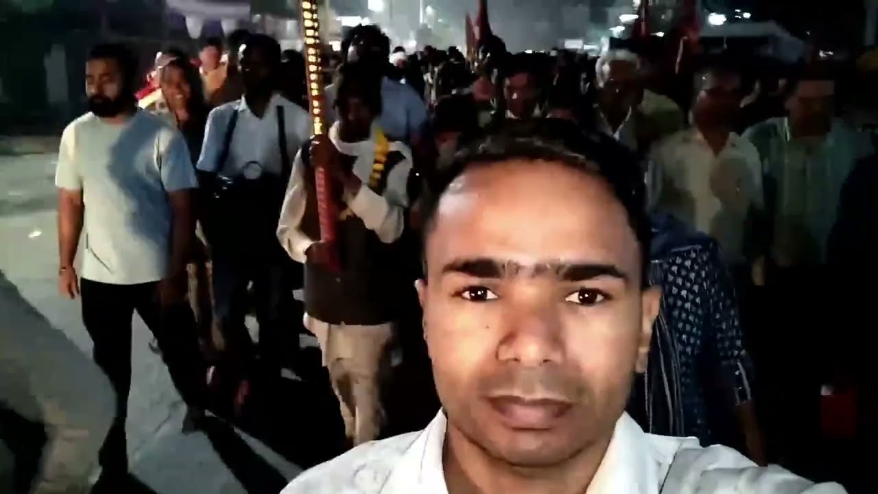 मुरादाबाद दरबार से बाबा मोहन राम की ध्वजा खोली धाम 17-03-2025