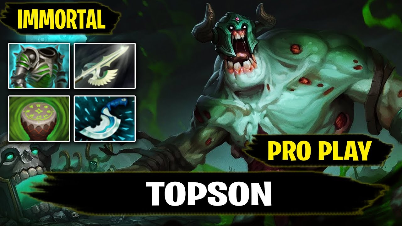 Undying Safelane 7.27d Pro Gameplay by Topson IMMORTAL Rank Dota 2