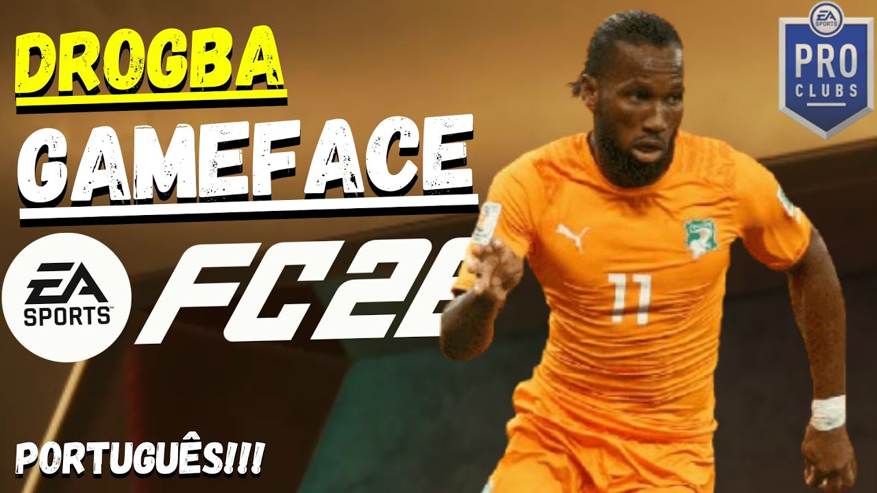 [Português] Como fazer o Drogba perfeito no EA FC 26 (Game Face completa) ⚽🔥 #21