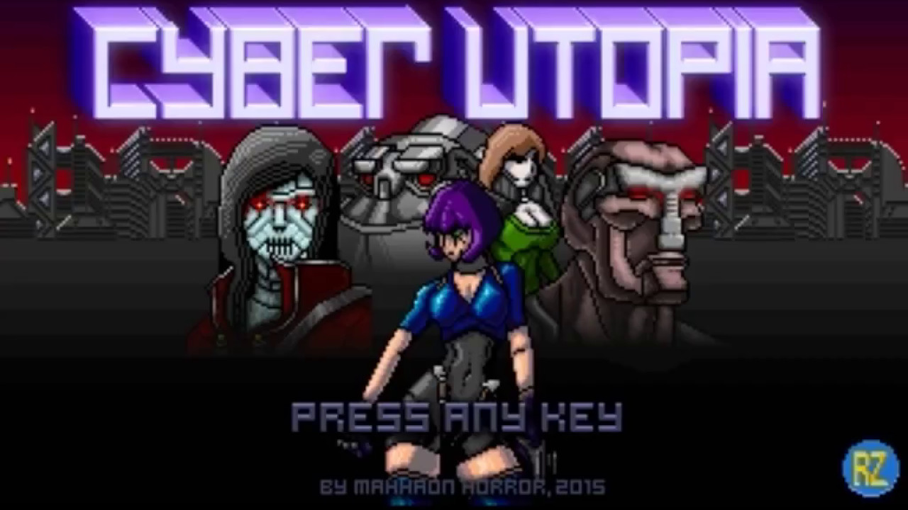 Cyber Utopia [Demo] - Level 1-3 (Raycasting Game Maker)