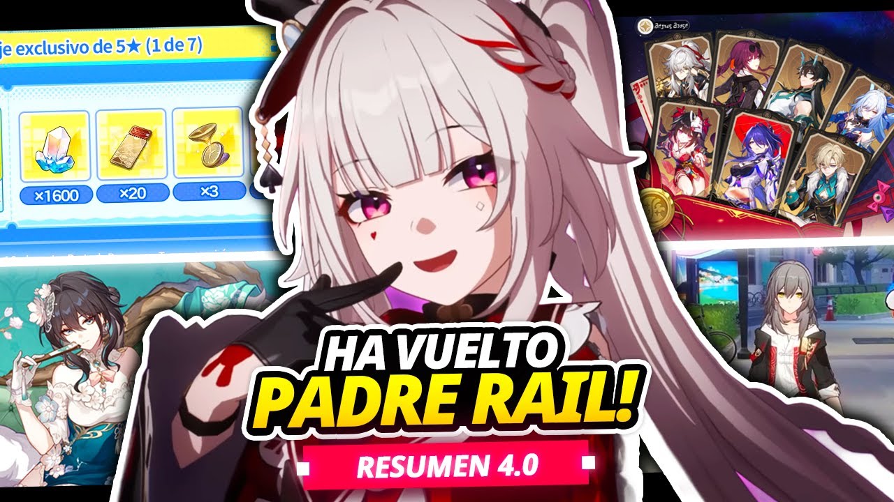 🌠 La MAYOR ACTUALIZACI&Oacute;N de HONKAI: STAR RAIL - Resumen del STREAM de la Versi&oacute;n 4.0