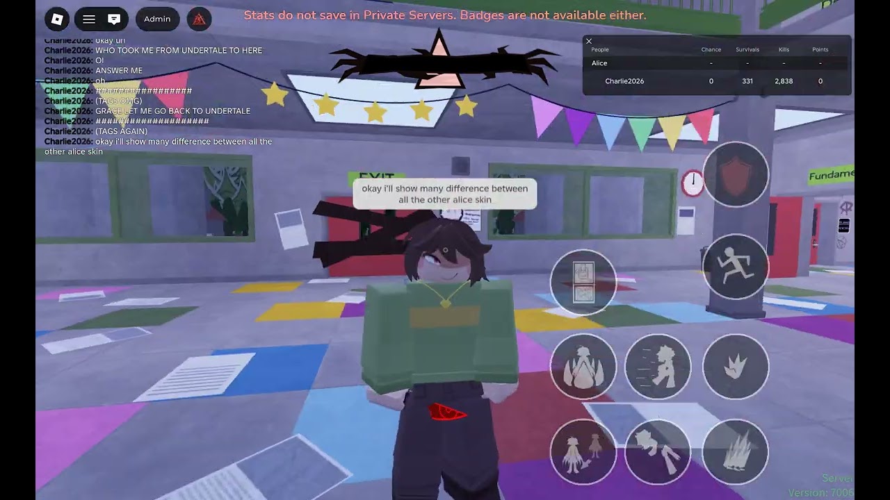 Chara Alice FPE:S showcasing