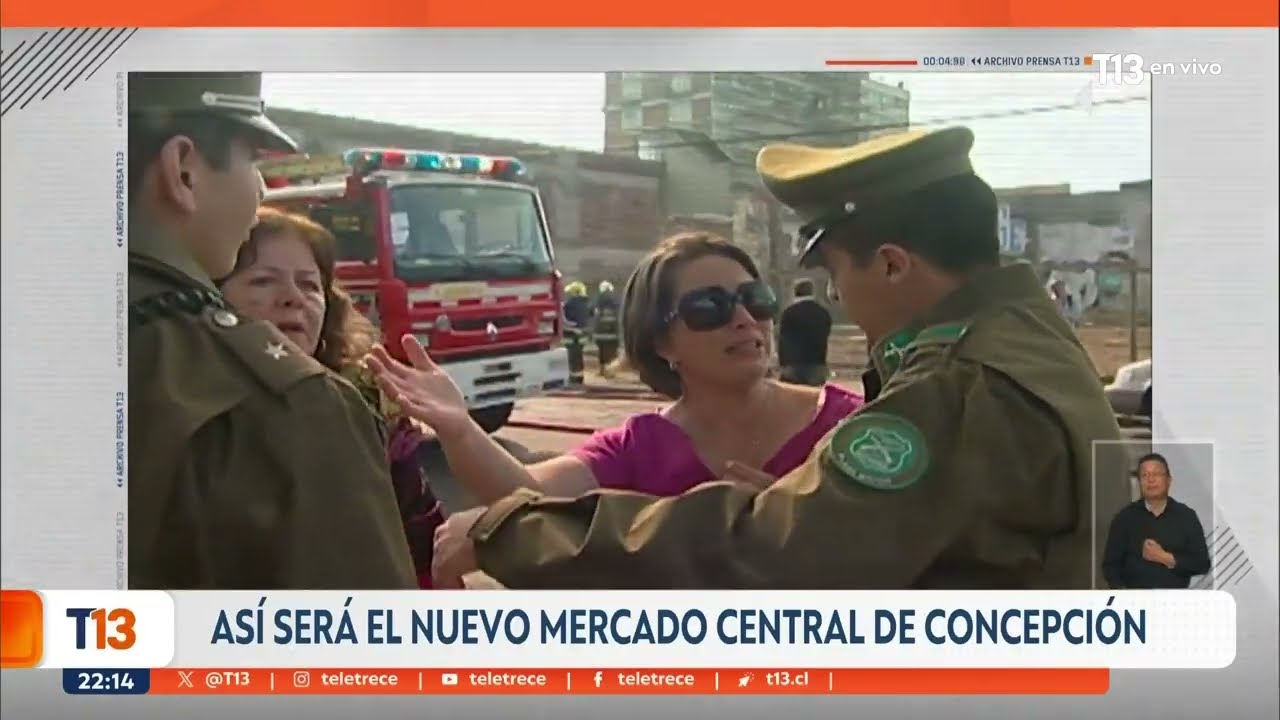 Así será el nuevo mercado central de Concepción
