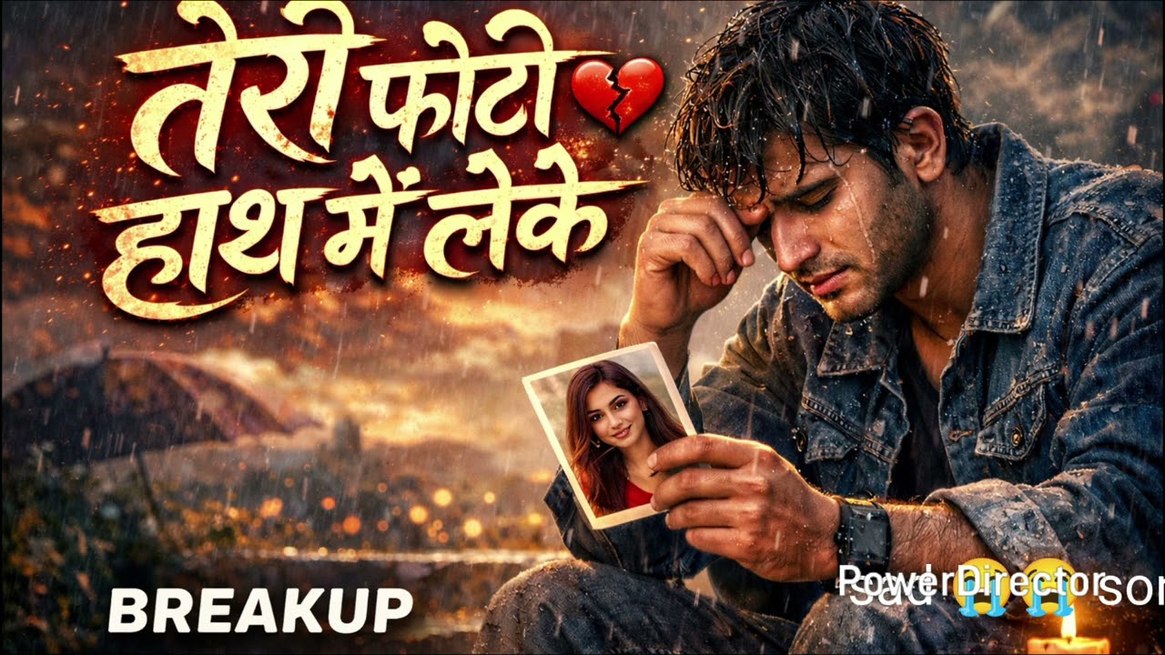 Teri Photo Haath Mein Leke – Missing You Every Night 💔✨ | A Heart Touching Love Story ❤️‍🩹🎶