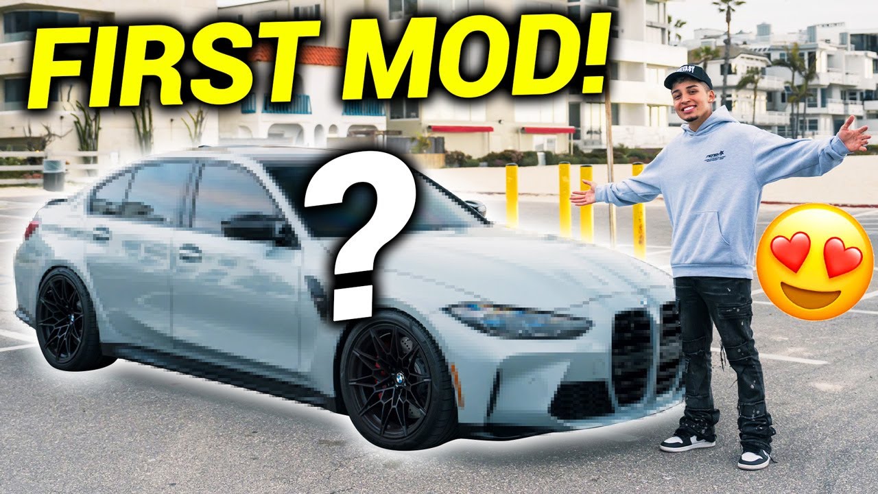 FIRST MOD FOR MY BRAND NEW BMW G80 M3!!!