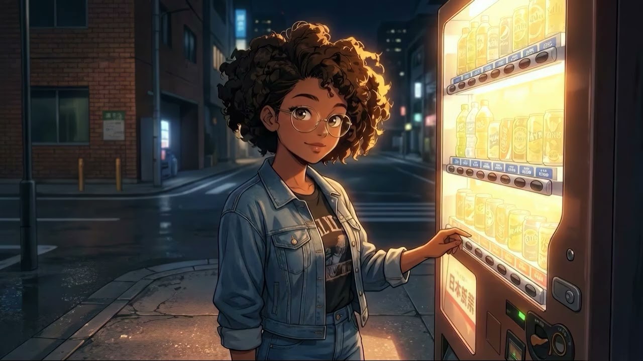 Midnight Vending Machine Lofi for Night Walks 🥤 | #lofihiphop #chillhop #studybeats