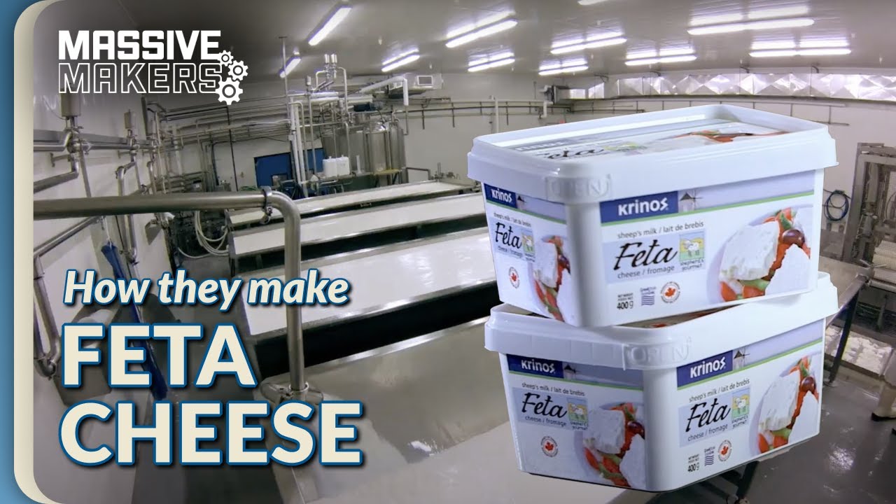 How Feta Cheese Is Made | Food Factory