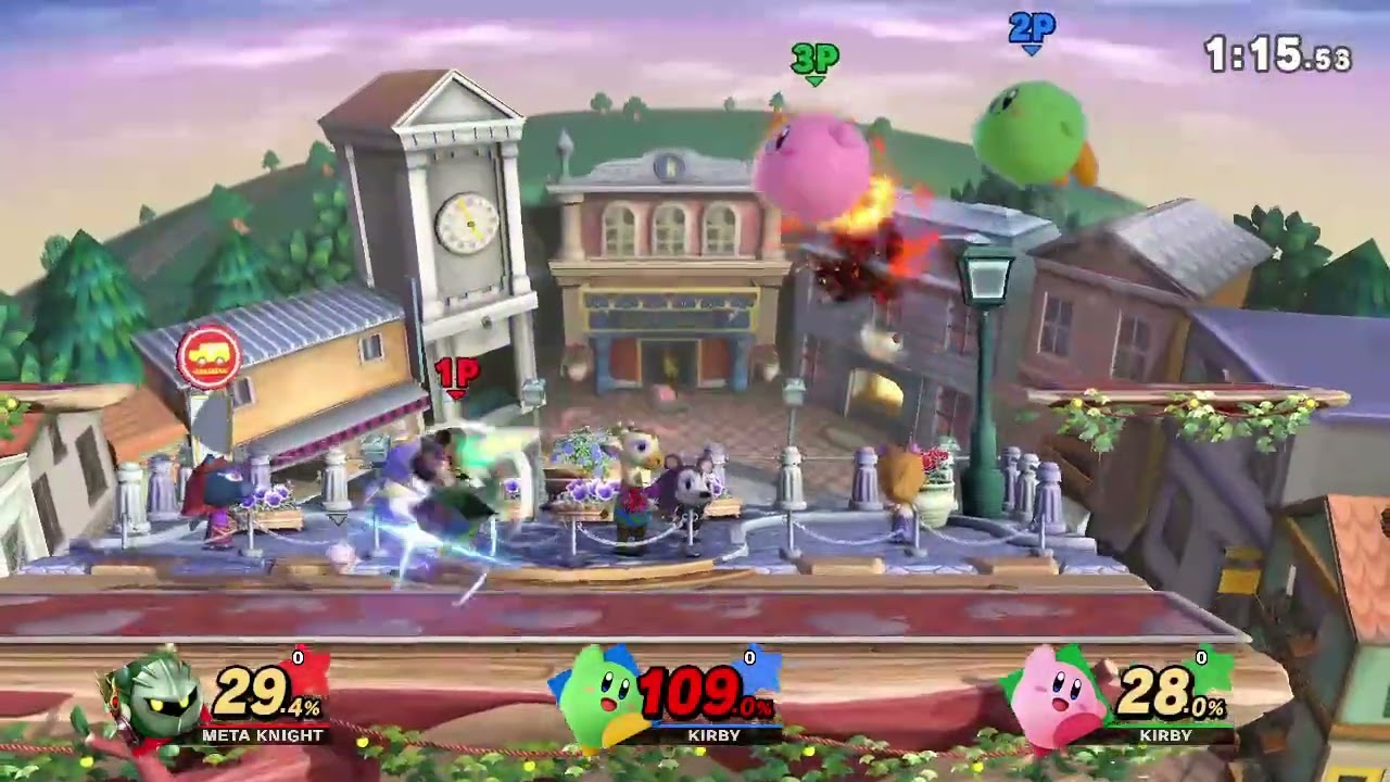 スマブラSP リプレイ チームタイム制 13271 [26年02月分]【メタナイト 歓声 1P自分】