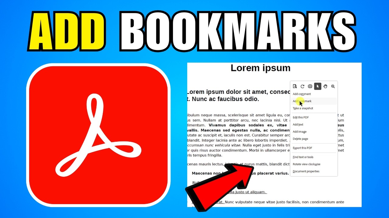 How To Add Bookmarks To PDF In Adobe Acrobat (2026) (Complete Guide)