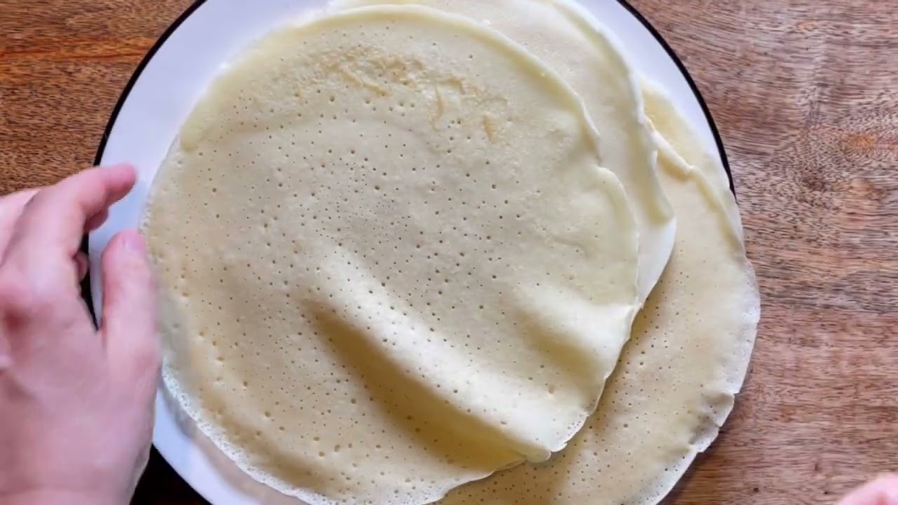 crepes con farina di riso