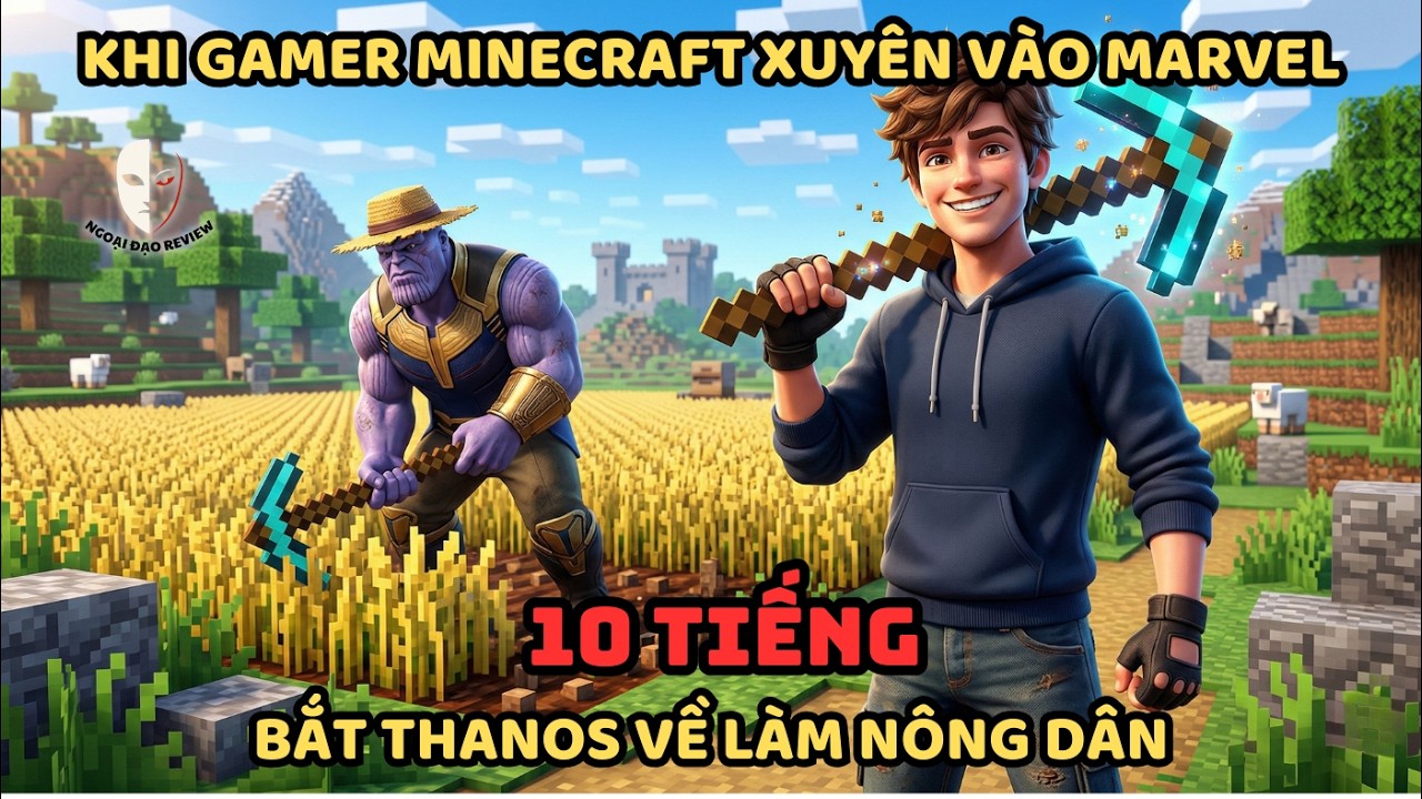 🔥TỔNG HỢP P1 🔥Marvel Fanfic: Khi Gamer Minecraft Xuyên Vào Marvel | Bắt Thanos Về Làm Nông Dân