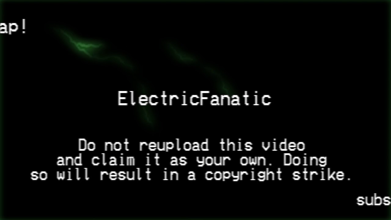 ElectricFanatic Channel Intro(non-scenario)