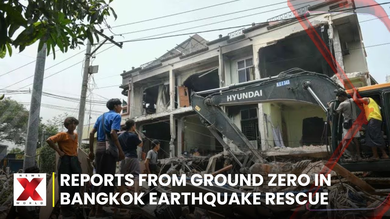 Families in Distress as Search and Rescue Operations Continue in Myanmar and Bangkok | NewsX World