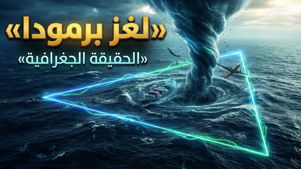 الحقيقة الكاملة عن مثلث برمودا | 10 أسرار جغرافية بدون خرافات #مثلث_برمودا #حقائق #BermudaTriangle