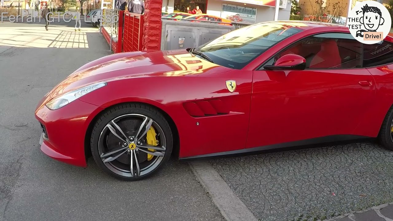 Ferrari GTC4 Lusso POV test drive, V12 Amazing engine & exhaust sound!!