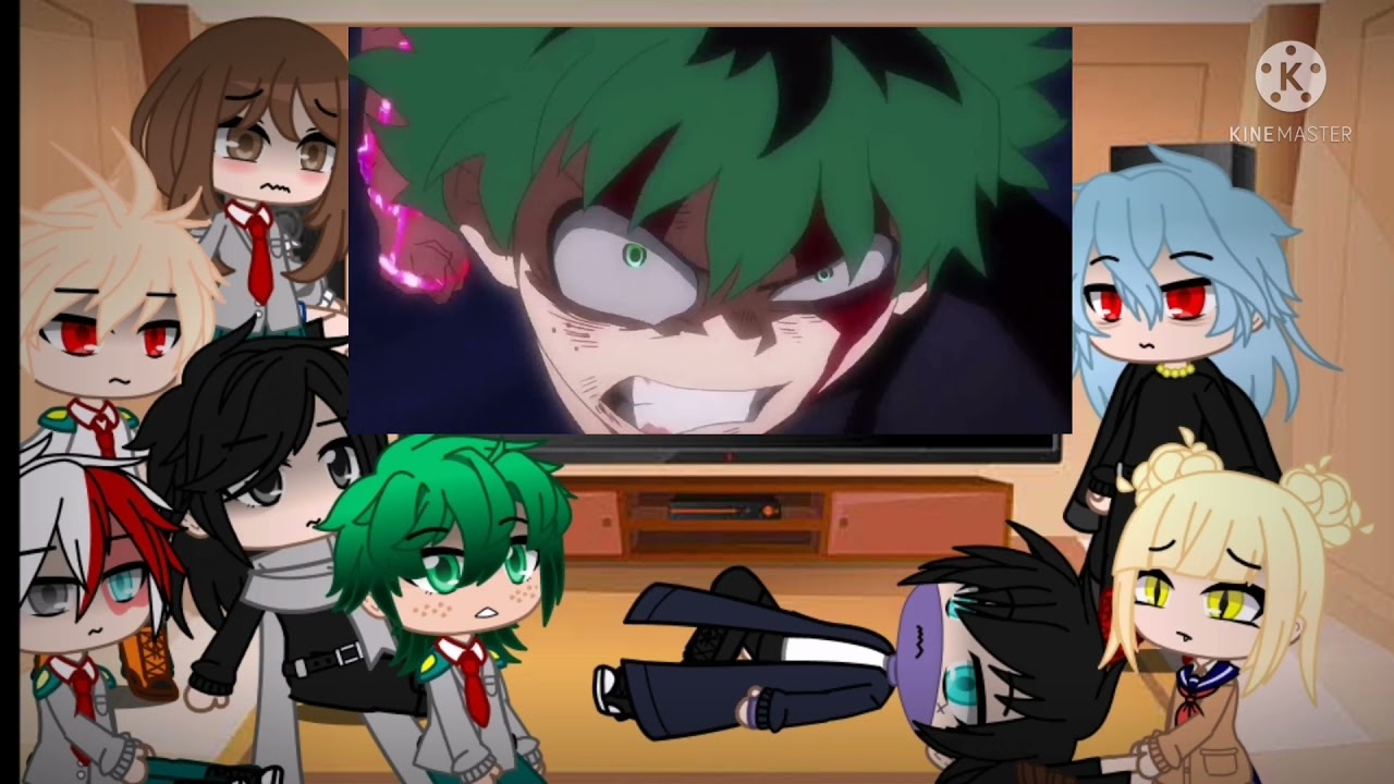 MHA (Villain Rehab Deku AU) react to Original AU || Part 1