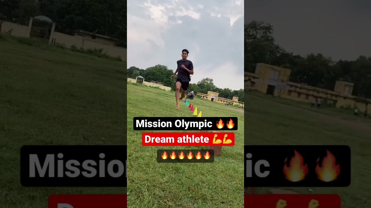 Running practice at home ground   | mission, Olympic win gold medal || 