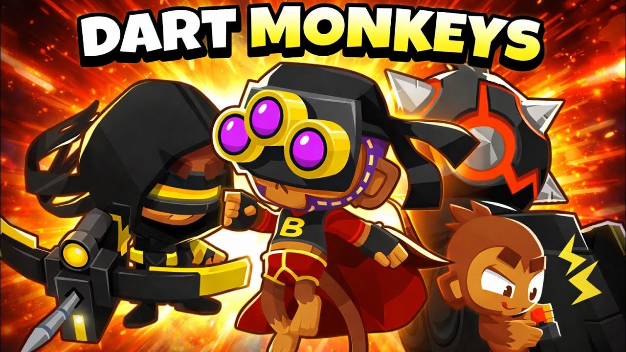 Only Tier-5 Dart Monkeys… How Long Do They Survive?