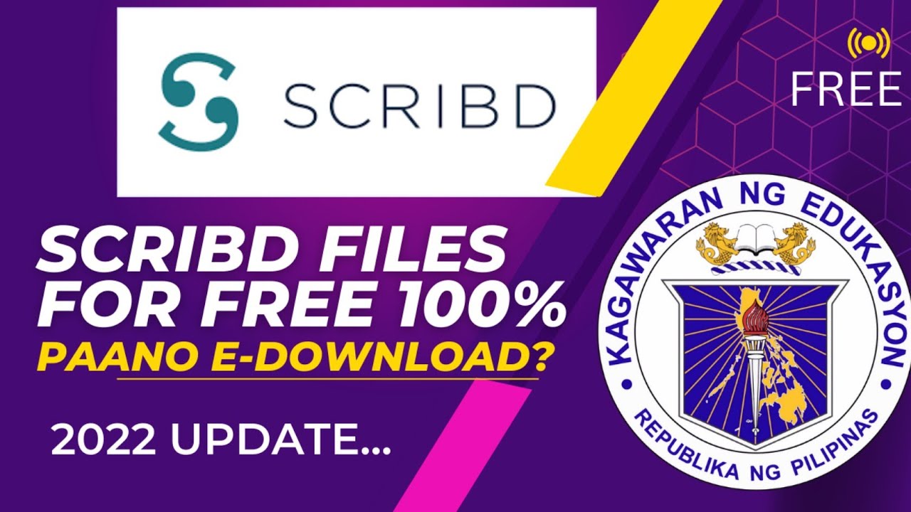 PAANO E-DOWNLOAD ANG LESSONS FROM SCRIBD.COM for FREE latest Update
