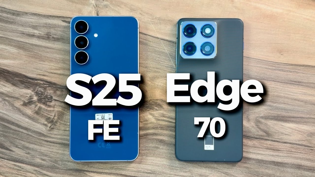 Samsung Galaxy S25FE vs Motorola Edge 70