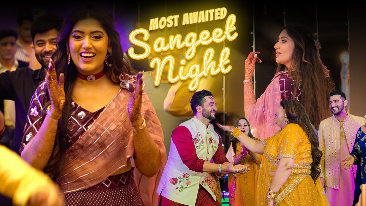 Our Grand Sangeet Celebration✨ | Dance Vlog | Shireen Mirza | Hasan Sartaj
