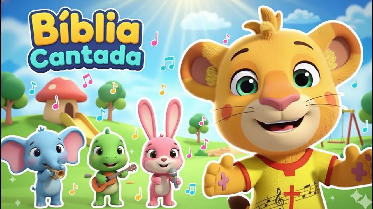 Bíblia Cantada – Músicas Gospel Divertidas para Ensinar a Palavra de Deus | Pequenos Louvadores