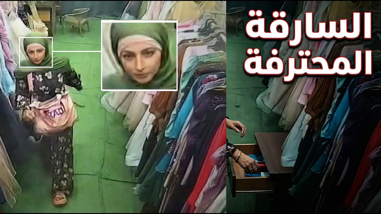 السارقة المحترفة كما لم ترها من قبل تم تصويرها بالصدفة